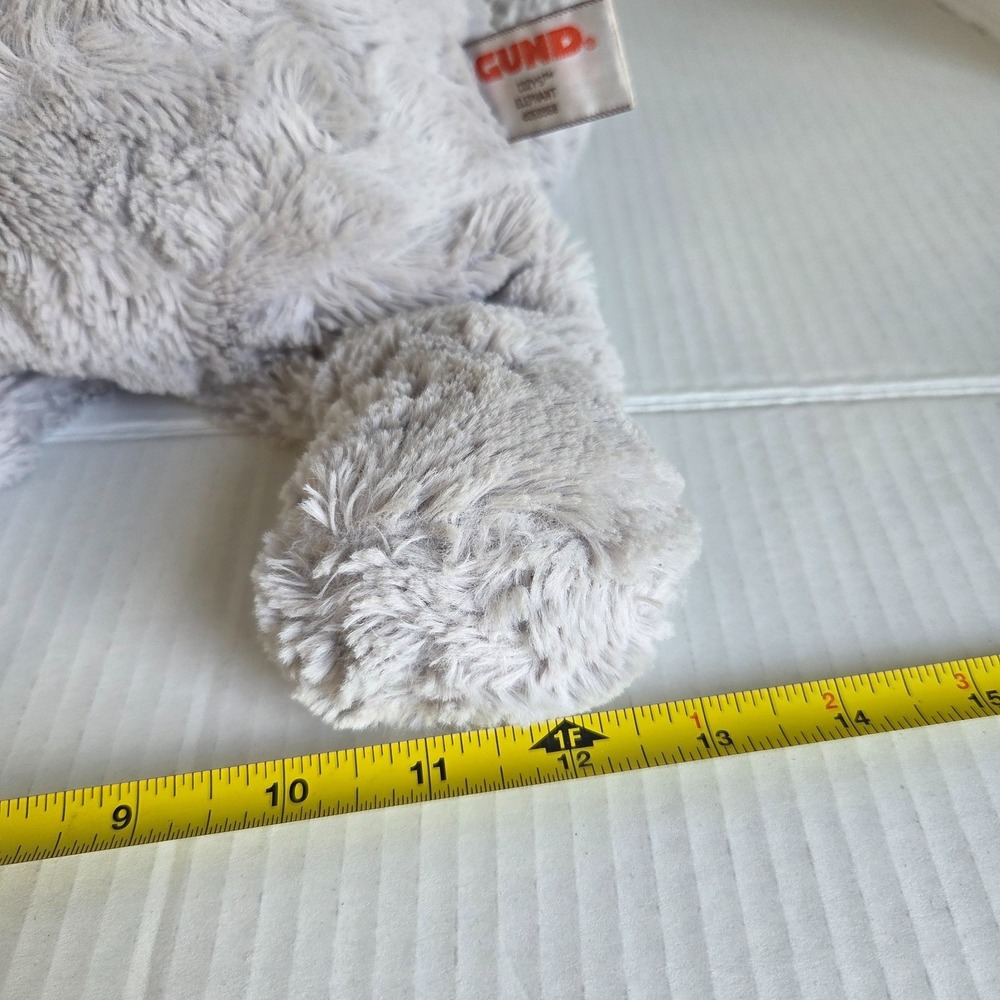 Gund Cozys Gray Elephant Plush Stuffed Animal Floppy Baby Zoo Safari 4059968 13" - Picture 10 of 10